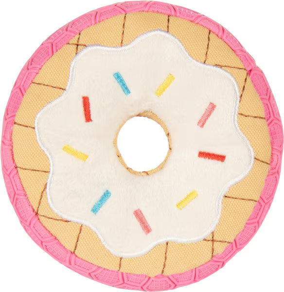 Dog Toy: Tough N Texture Donut 5"