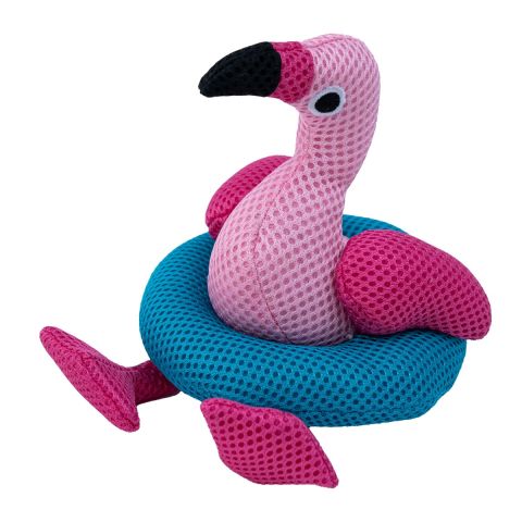 Floatie Flamingo Dog Toy
