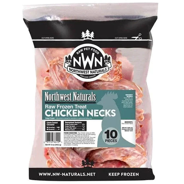 Northwest Naturals - Frozen Raw Chicken Necks 10ct