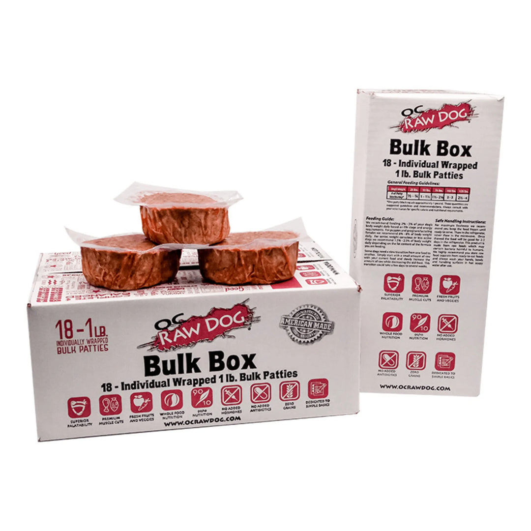 OC Raw 18lb Bulk Box (Pre-Order)