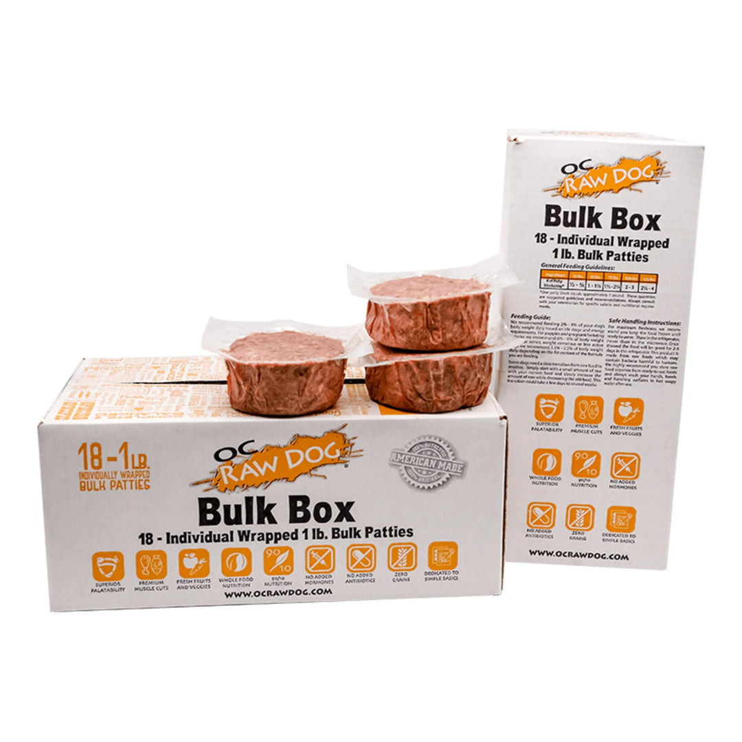 OC Raw 18lb Bulk Box (Pre-Order)