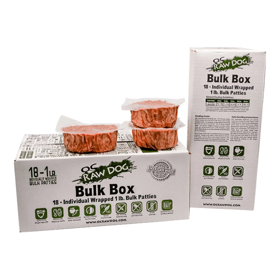 OC Raw 18lb Bulk Box (Pre-Order)