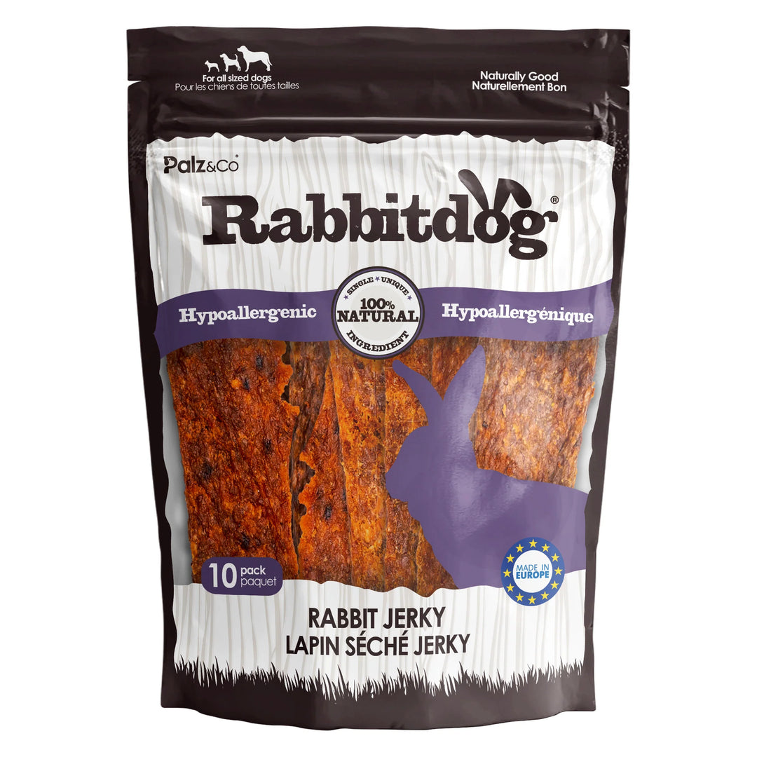 Palz & Co - Rabbit Jerky Chew Treats 10-pack