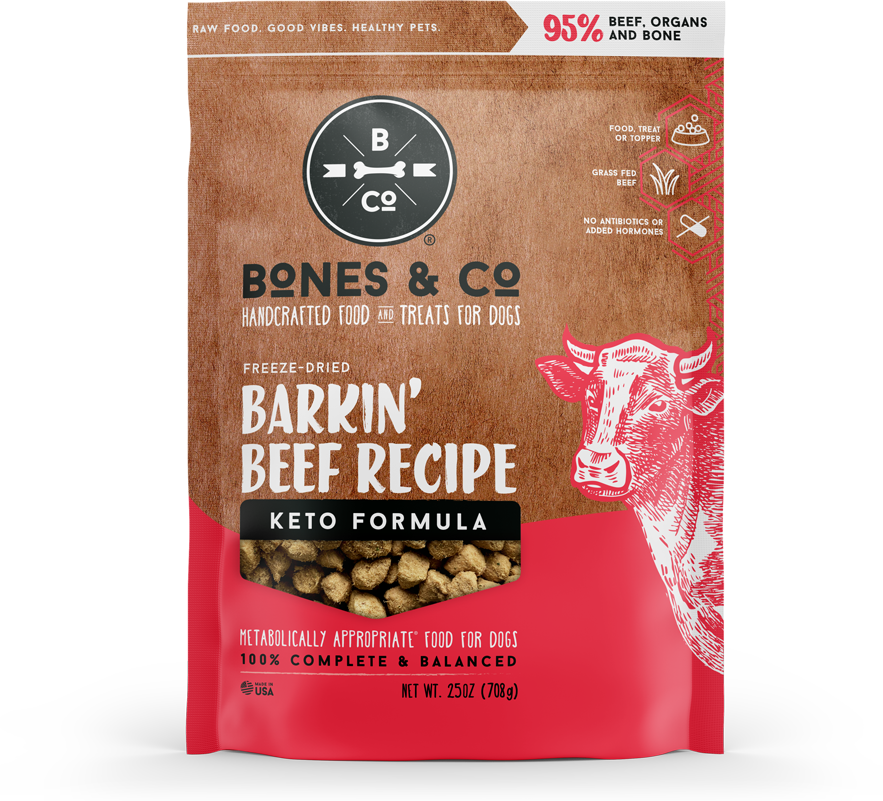 Barkin' Beef Recipe Keto Formula - Bones & Co