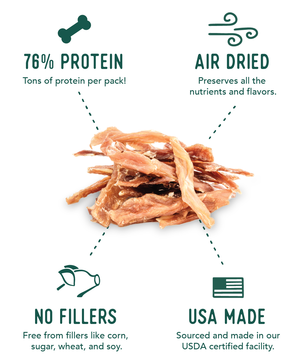 Beg & Barker - Air Dried Pork Loin Strips 4oz