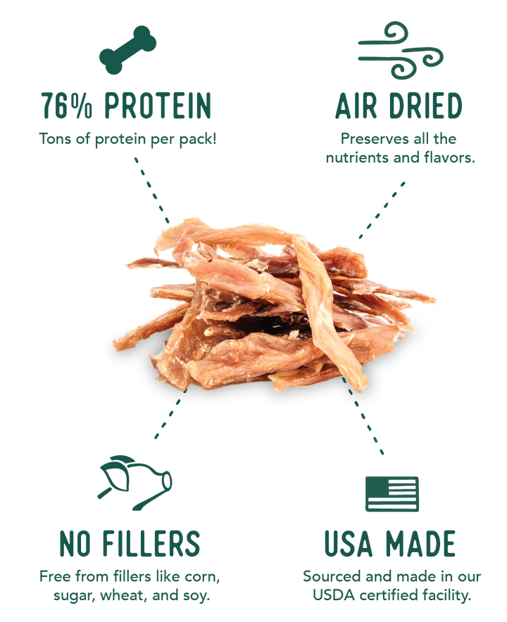 Beg & Barker - Air Dried Pork Loin Strips 4oz