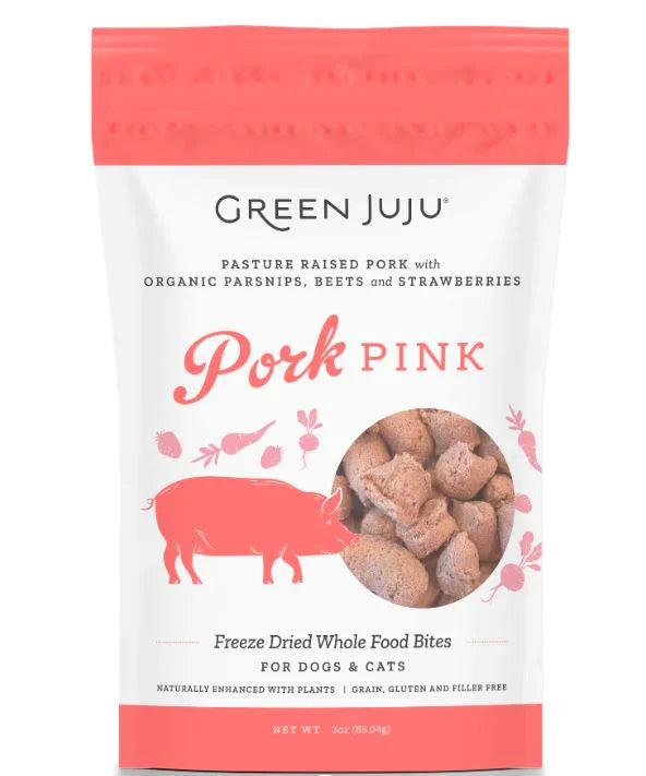 Green JuJu - Freeze Dried Pork Treats