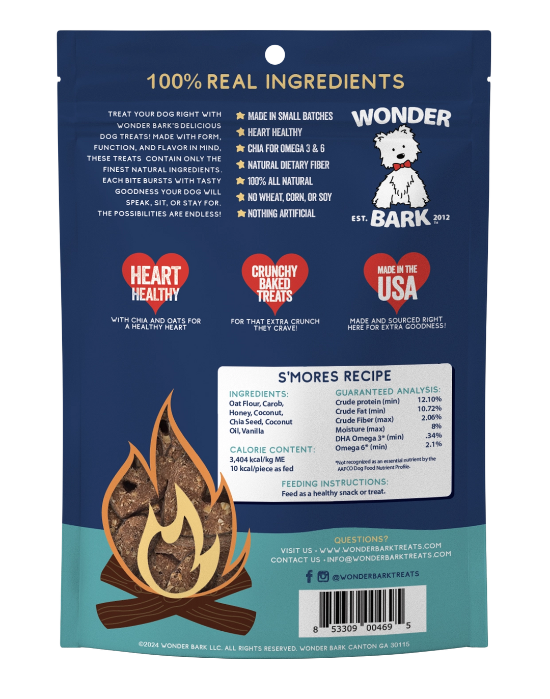 Wonder Bark - S'mores Dog Treats
