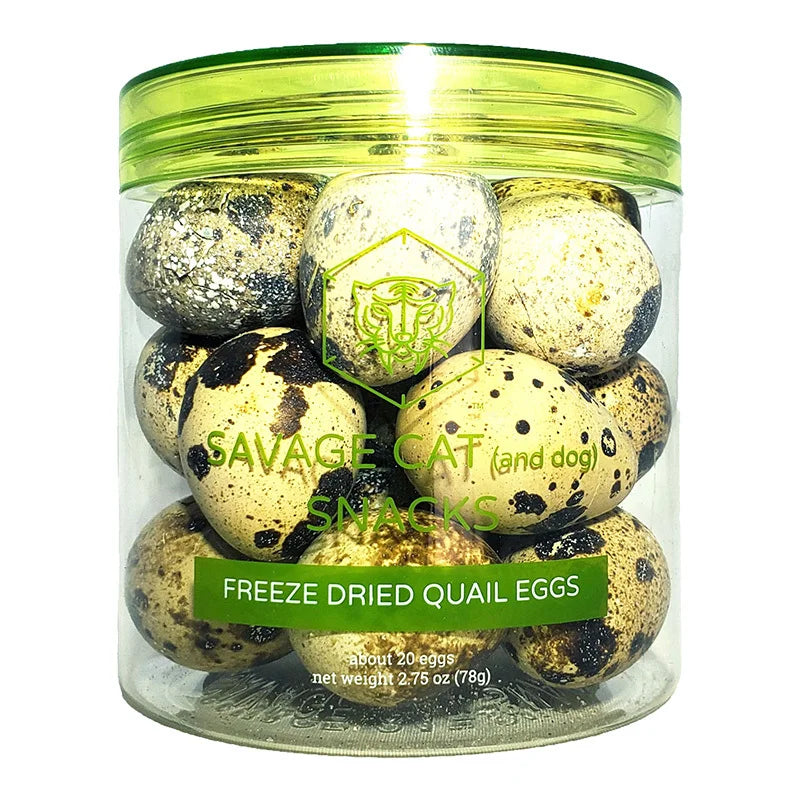 Savage Cat - Freeze Dried Quail Eggs