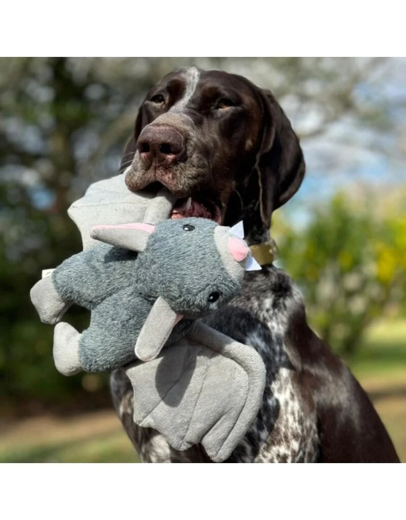 Dog Toy: Fling & Getch Fying Bat 15"
