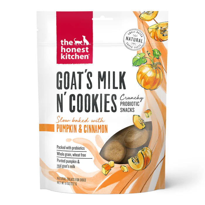 The Honest Kitchen - Pumpkin Cinnamon Goat's Milk Cookies 8oz