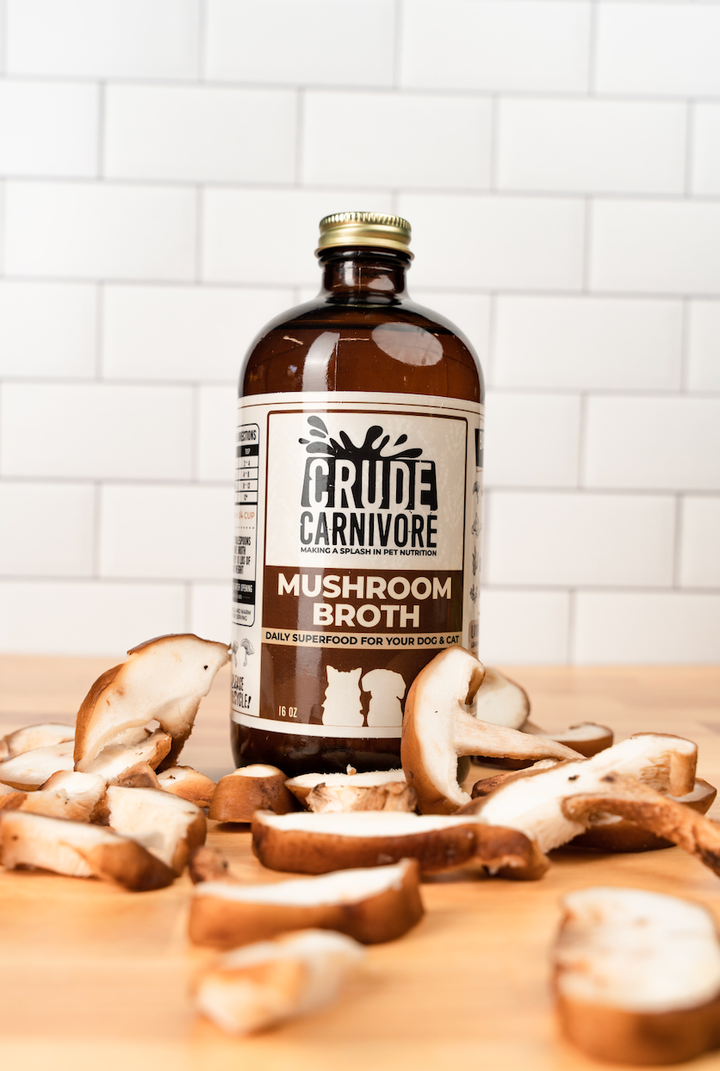 Crude Carnivore - 16oz Mushroom Broth
