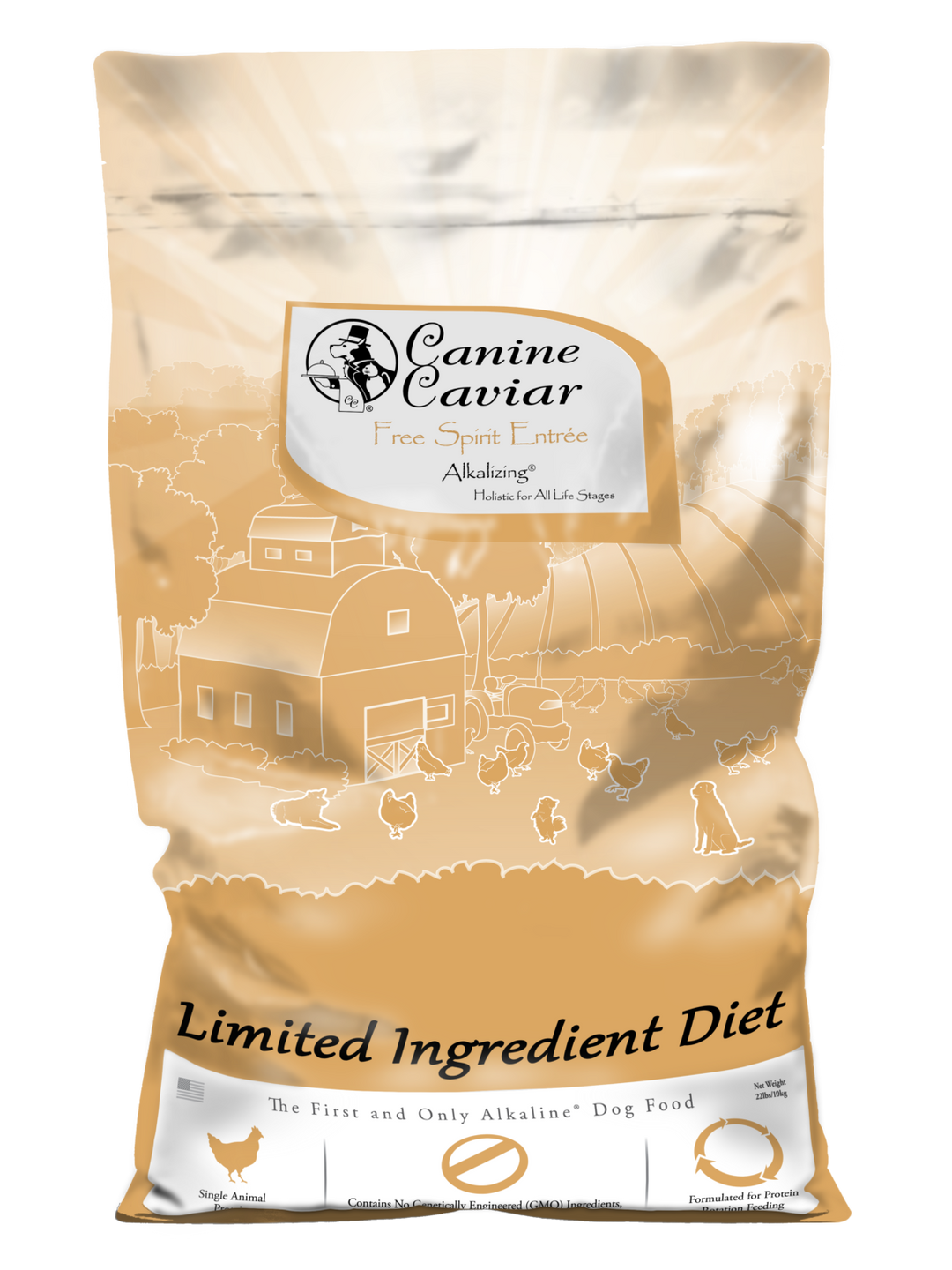 Canine Caviar - Free Spirit Holistic Alkaline Entree Dry Dog Food