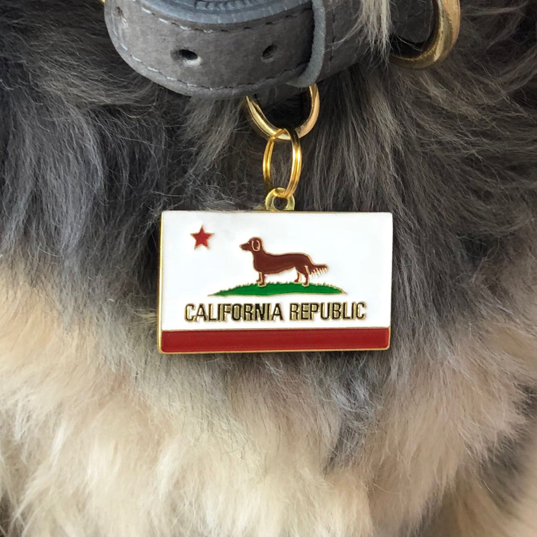 California Republic Pet ID Tag