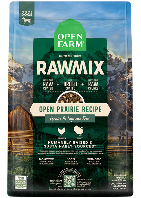 Open Farm - Open Prairie Grain-Free RawMix for Dogs