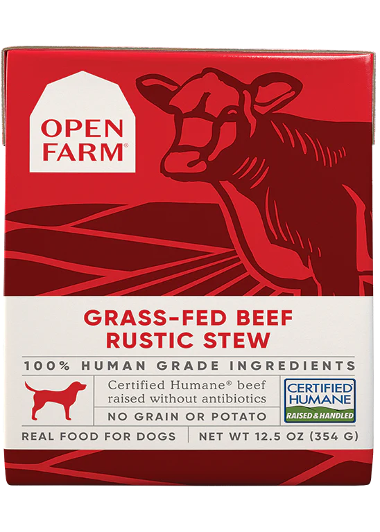 Open Farm - Grass Fed Beef Rustic Stew Wet Dog Food