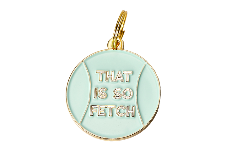 Two Tails Pet Company - That is So Fetch Pet ID Tag